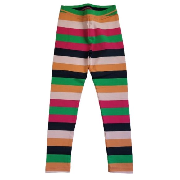 Spotted Zebra Leggings Girl Striped Heart/Star Print - Picture 5 of 14